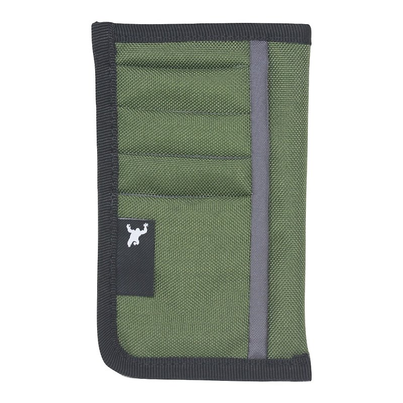 Greenroom136 - Pocketbook Ping - Slim smart phone 5.5" wallet - Green - 皮夹/钱包 - 防水材质 绿色