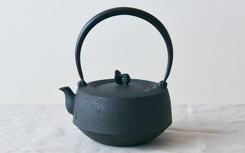 【新作】鉄瓶　面取無地　1.5L - 茶具/茶杯 - 其他金属 黑色