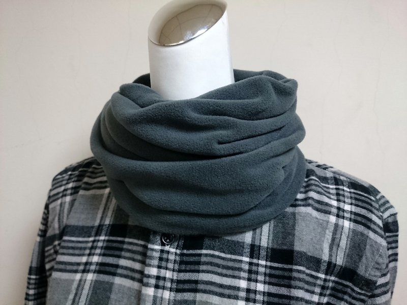 保暖围脖 颈套 双面双色 短围巾 男女均适用 - 围巾/披肩 - 其他材质 