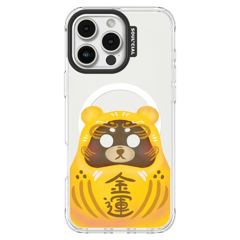 Daruma达摩－DRV Kin'Un Bear iPhone 手机壳 MagSafe 磁吸保护壳 - 手机壳/手机套 - 其他材质 