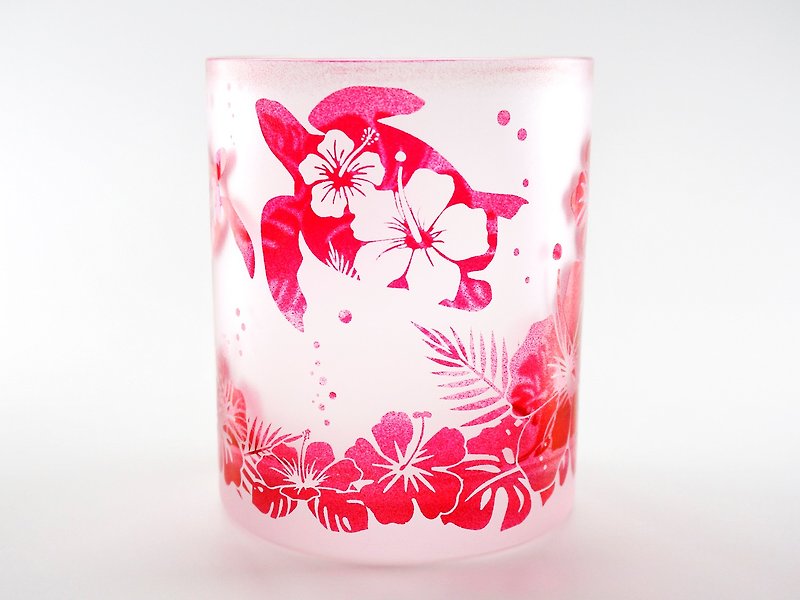 トロピカルアイランド【SummerRed】 - 茶具/茶杯 - 玻璃 红色