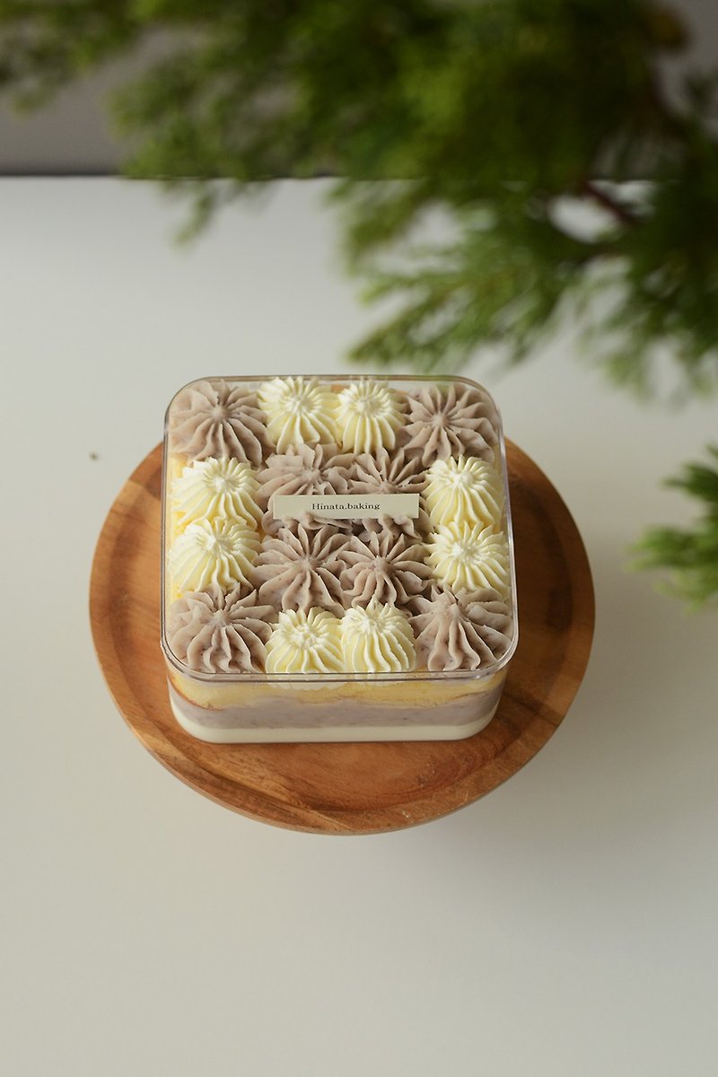 芋泥方盒子3入组 - 蛋糕/甜点 - 其他材质 
