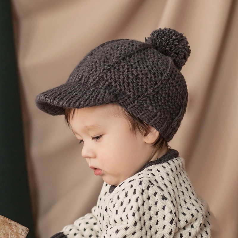 Happy Prince韩国制 Eira毛线针织保暖婴儿帽 宝宝帽 童帽 - 婴儿帽/发带 - 其他人造纤维 多色