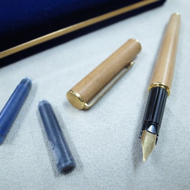 印度老山檀香笔【一般型钢笔】 - 钢笔 - 木头 咖啡色