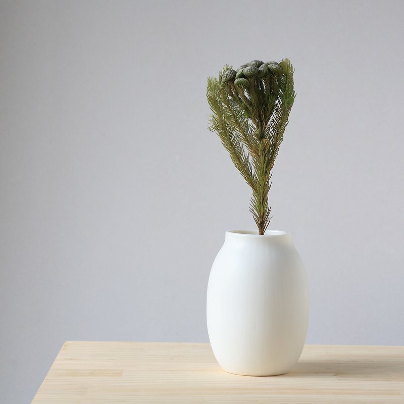 白い磁器の花器 白磁 - 38 - 花瓶/陶器 - 瓷 白色