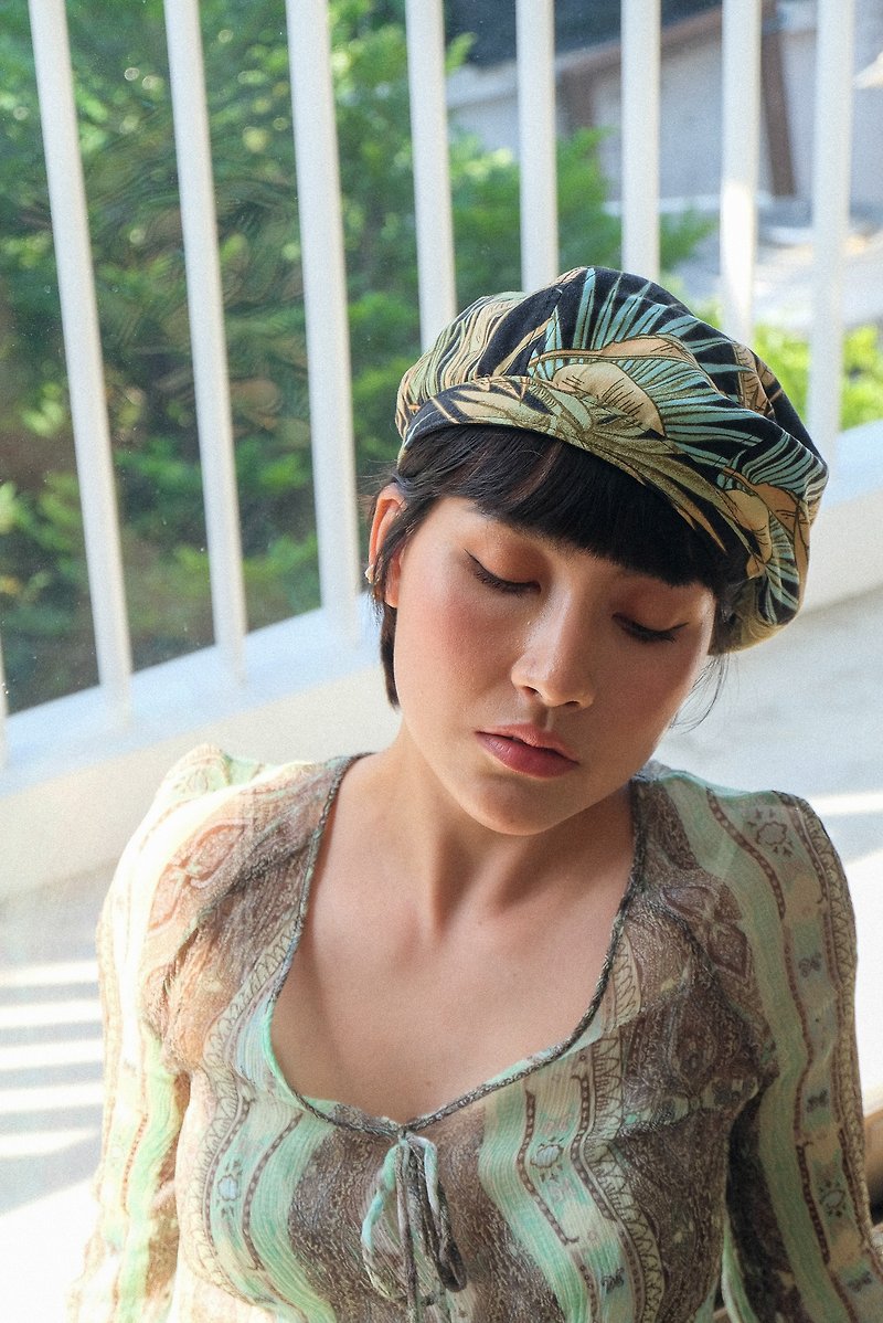 Tropical Mystery Beret Hat(08)