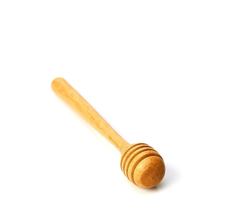 搅拌棒【蜂蜜木勺】木头调和棒 - 餐桌/书桌 - 木头 咖啡色