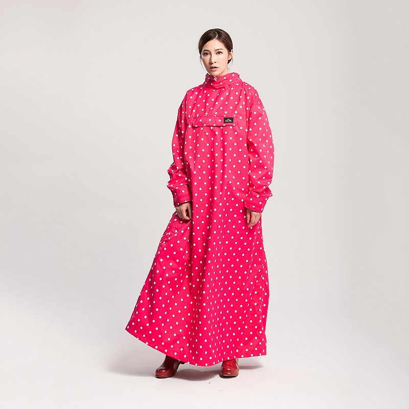 (完售)【MORR】PostPosi反穿雨衣-水玉桃-M - 雨伞/雨衣 - 聚酯纤维 红色