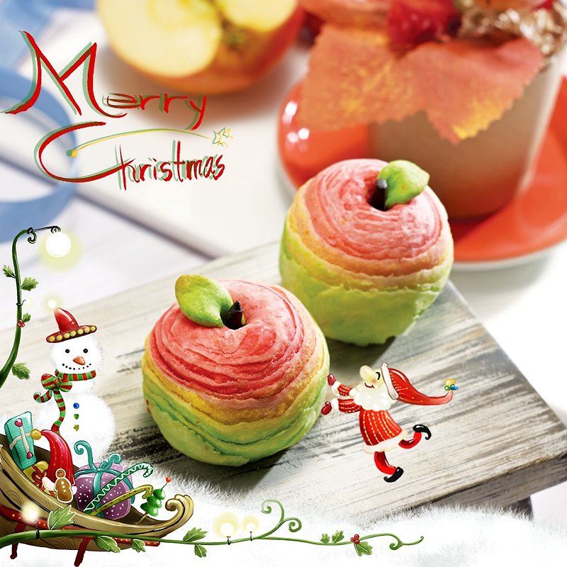 【圣诞礼盒】苹安菓•平安夜•圣诞包装礼物 - 蛋糕/甜点 - 新鲜食材 