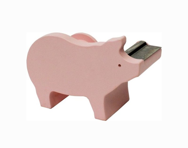 SUSS-日本Magnets动物系列桌上动物园系列小纸胶带台(粉红小猪) - 其他 - 木头 