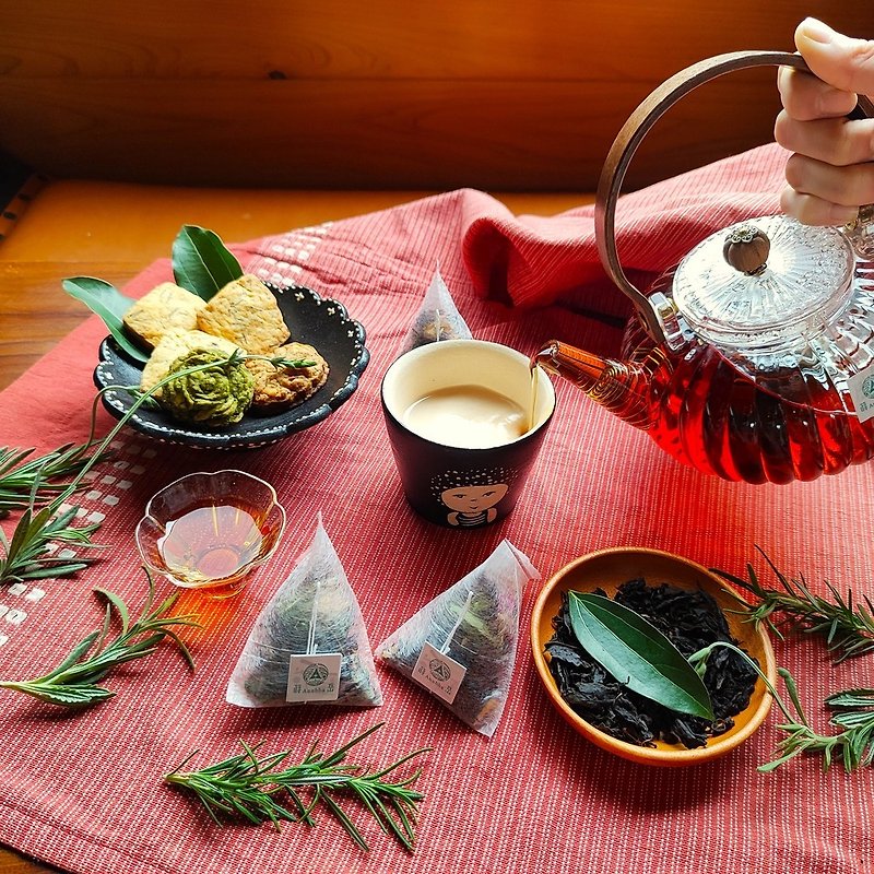 八款手作香草红茶包-8种农园无毒香草-日月潭红茶-香草红茶礼盒 - 茶 - 植物．花 