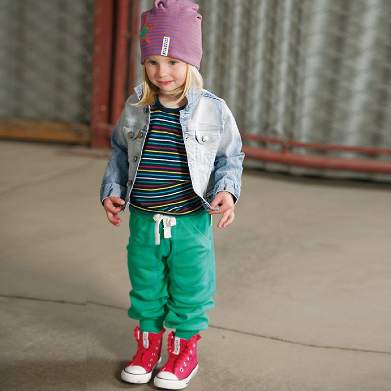 【Lovelybaby北欧童装】瑞典有机棉长裤1岁至8岁 绿色 - 童装裤 - 棉．麻 绿色