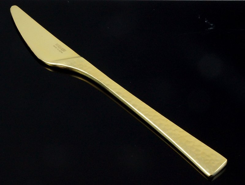 暮暮 WASABI GOLD餐刀 - 餐刀/叉/匙组合 - 其他金属 金色