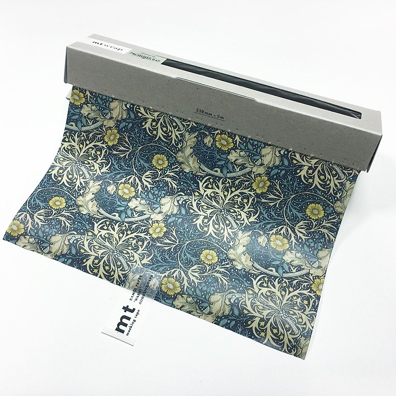 mt Wrap 自黏式和纸包装纸 x William Morris【Seaweed (MTWRAP39)】 - 包装材料 - 纸 多色