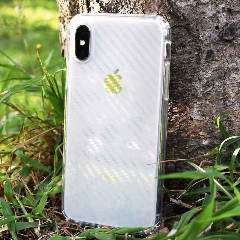 冰晶防摔软壳【碳纤格】iPhone / Samsung 系列 手机壳 保护壳 - 手机壳/手机套 - 塑料 透明