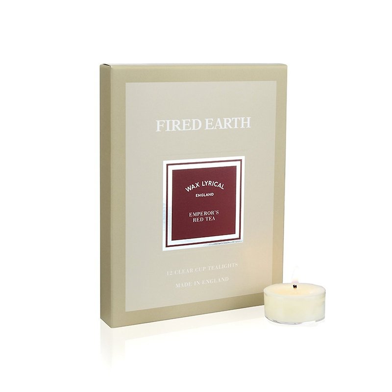 英伦蜡烛FIRED EARTH系列 皇家红茶 12入小蜡烛 - 蜡烛/烛台 - 压克力 