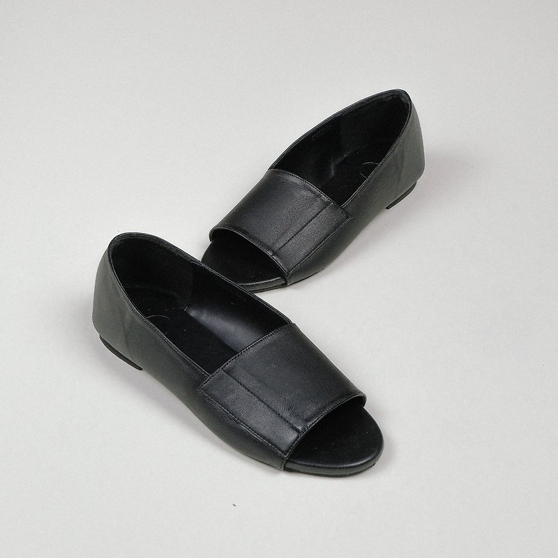 THE FOOTWEAR (F003) - 女款休闲鞋 - 其他材质 黑色