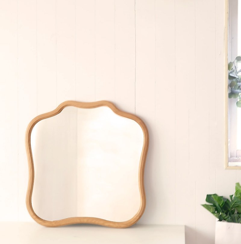 法式复古曲线镜 - 其他家具 - 木头 橘色