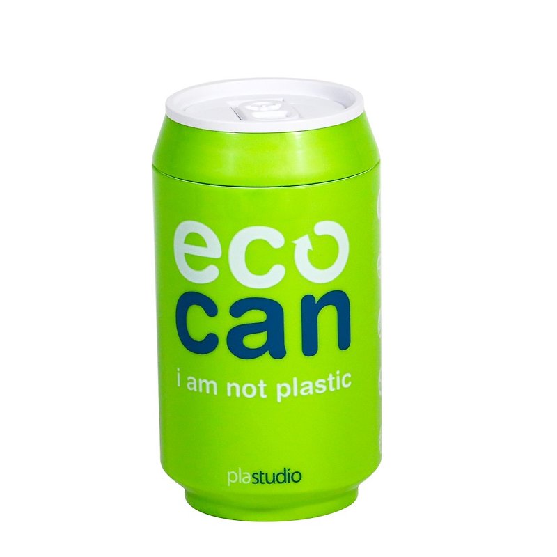 PLAStudio ECO CAN_绿-280ml - 咖啡杯/马克杯 - 其他材质 绿色