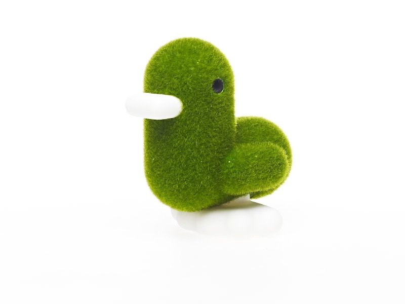 SUSS-比利时CANAR品牌 可爱独家心形小鸭大型存钱筒/超疗愈适生日送礼（设计版 草地绿）-现货包邮 - 储蓄罐 - 塑料 绿色
