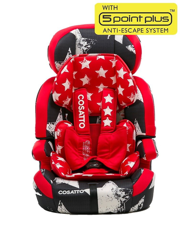 英国Cosatto Zoomi Group 123 婴幼童汽车安全座椅 – Hipstar (5 point plus) - 其他 - 其他材质 红色