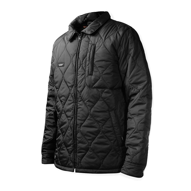 HARBOR QUILTED JACKET - 男装外套 - 尼龙 黑色