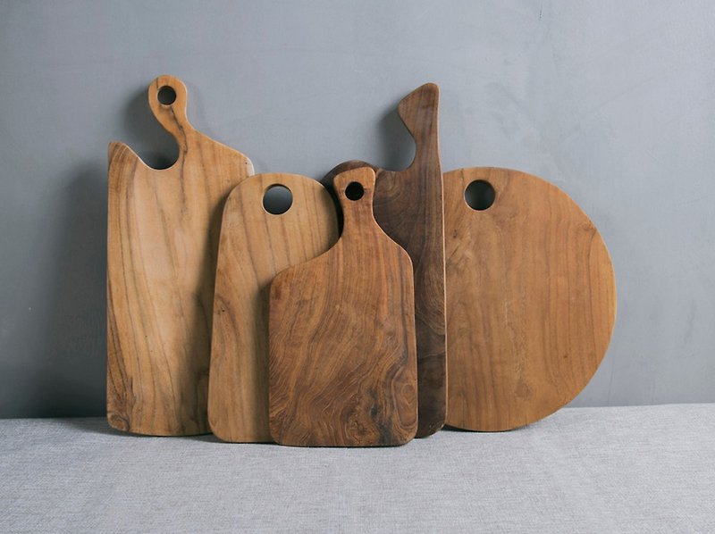 手工柚木砧板/餐板 - 厨房用具 - 木头 