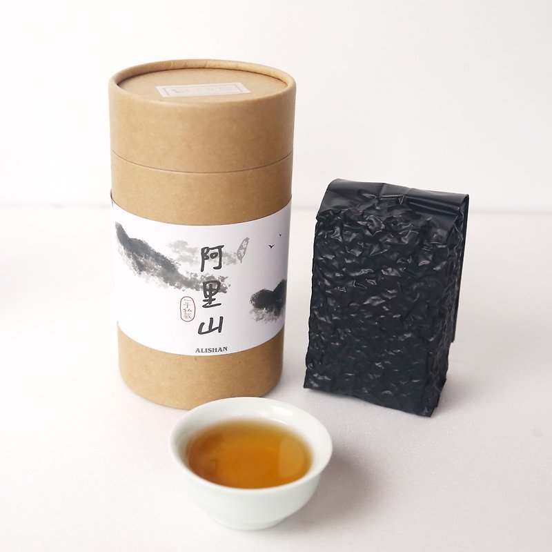 纯痴茶-台湾阿里山乌龙茶茶叶150g  高山茶 - 茶 - 新鲜食材 白色