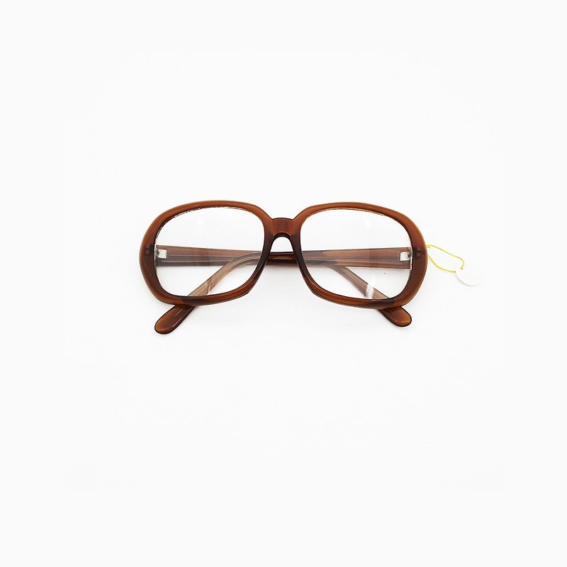 脱窗眼镜行 / 手工板材眼镜 no.20 vintage - 眼镜/眼镜框 - 其他材质 咖啡色