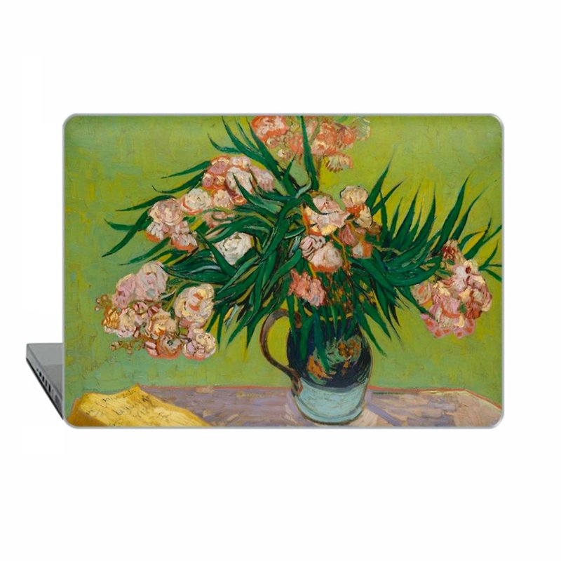 Van Gogh MacBook case MacBook Air cover MacBook Pro Retina MacBook M1   1522 - 平板/电脑保护壳 - 塑料 绿色