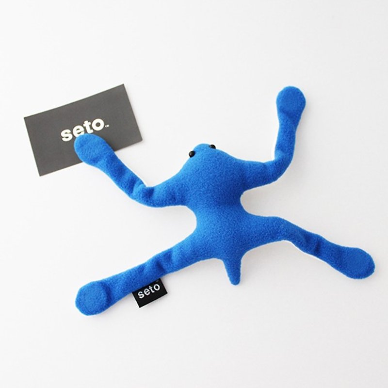 The gecko plush magnet　Blue - 玩偶/公仔 - 聚酯纤维 蓝色