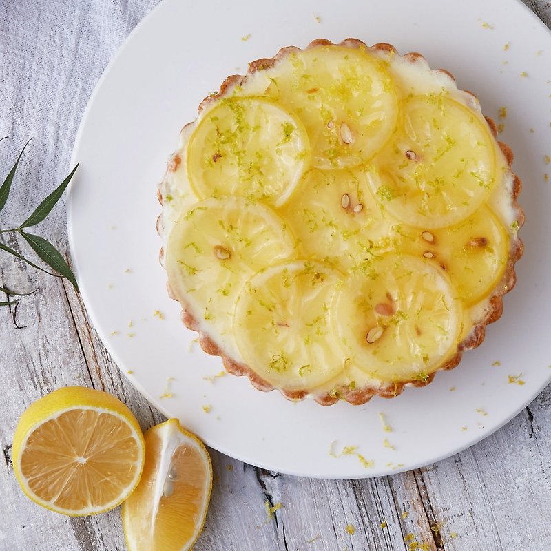 【LeFRUTA朗芙】法式经典柠檬塔 / 6寸 - 蛋糕/甜点 - 新鲜食材 黄色