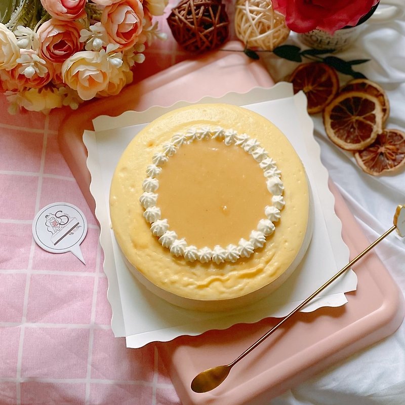 学而时shareus-百香柠檬起司蛋糕 重奶酪 - 蛋糕/甜点 - 新鲜食材 黄色
