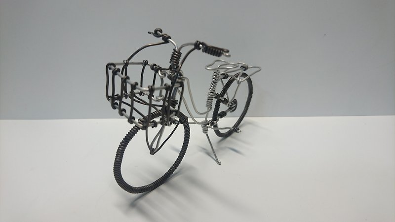 铝线脚踏车-淑女车A款(附PVC包装盒) - 玩偶/公仔 - 铝合金 