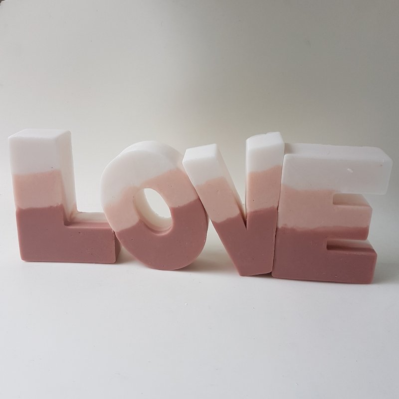 "LOVE" 精油皂 - 爱是有层次的律动 - 肥皂/手工皂 - 其他材质 