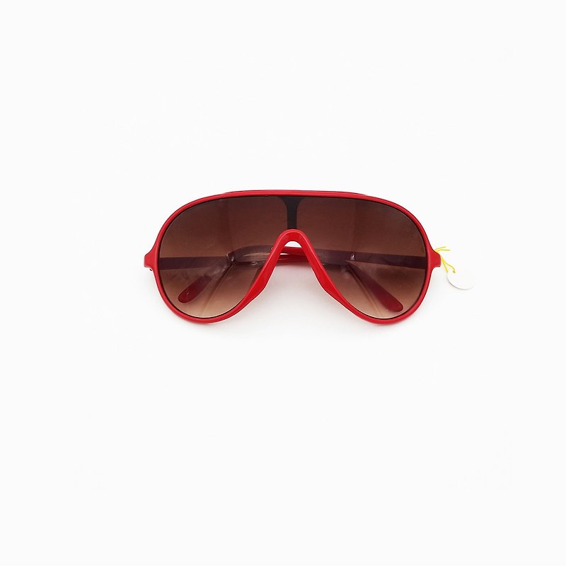 脱窗眼镜行 / 飞行员太阳眼镜 no.05 vintage - 眼镜/眼镜框 - 其他材质 红色