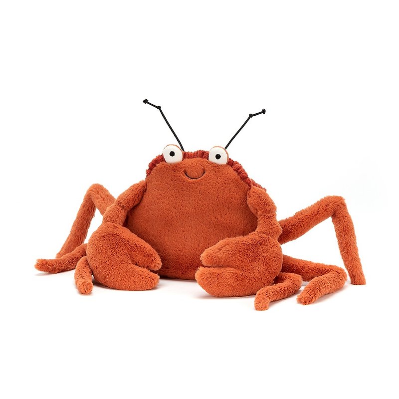 Crispin Crab 海洋宝宝蟹老板 - 玩偶/公仔 - 聚酯纤维 红色
