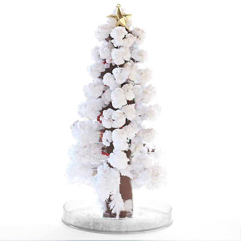 【圣诞交换礼物选】纸树开花-巨大圣诞树 - 银雪白 - 木工/竹艺/纸艺 - 纸 多色