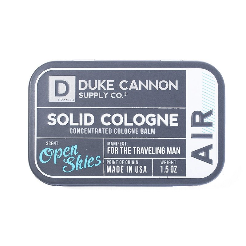 Duke Cannon 有机固态古龙水 - 空军 - 香水/香膏 - 植物．花 灰色