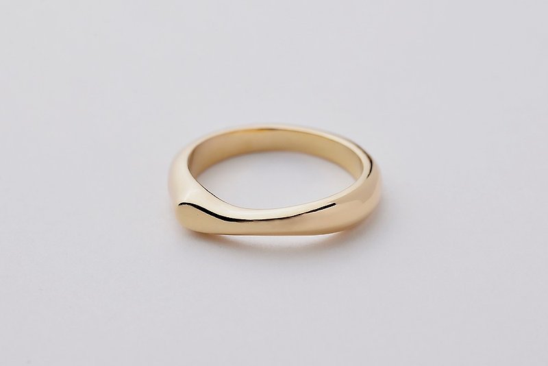 【10Kt Gold】Butter:ring - 戒指 - 其他金属 金色