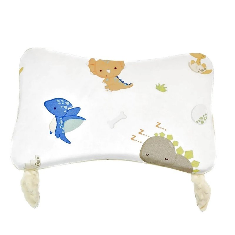 b&h 亲水棉幼童塑型枕头连枕套(6个月-7岁) - 恐龙 - 婴儿床上用品 - 其他材质 多色