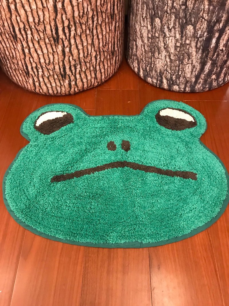 【现货商品】 趣味青蛙地垫 - 摆饰 - 棉．麻 