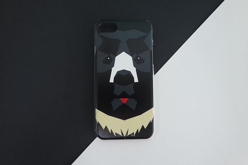 月熊浮雕电话殻:｜香港设计 - 其他 - 塑料 黑色