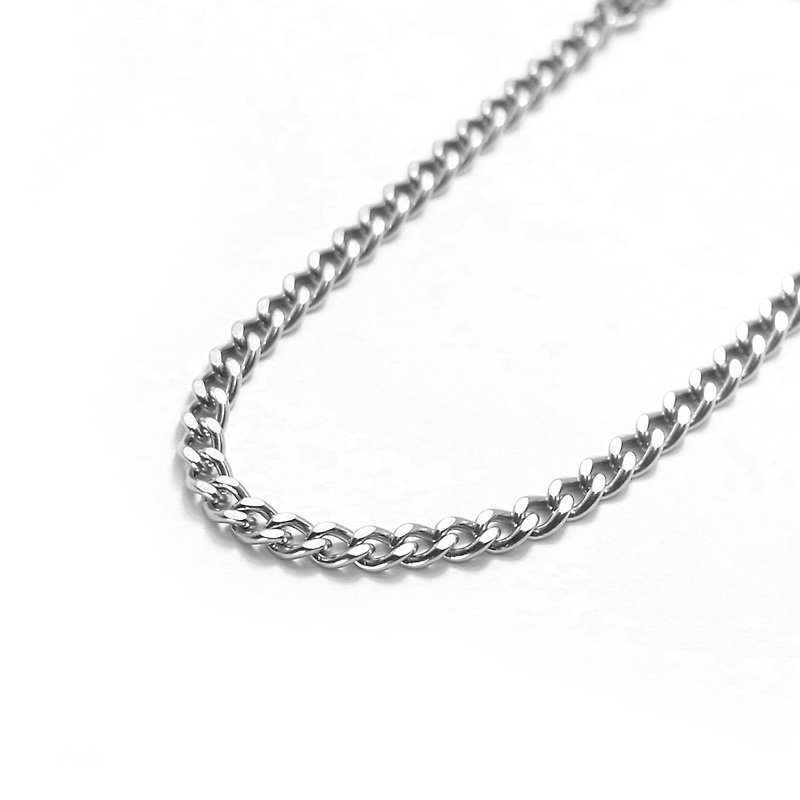 【日本制 Horie】纯钛项链-喜平 - 项链 - 其他金属 银色