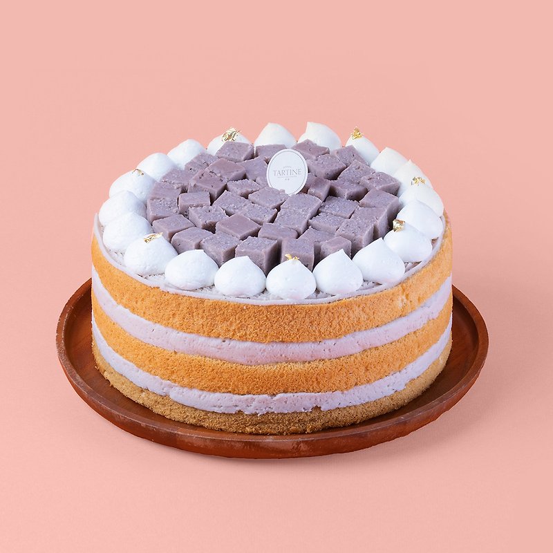 新鲜食材 蛋糕/甜点 紫色 - 相芋时刻 6-8寸 生日蛋糕 大甲芋头 芋泥蛋糕 唐缇Tartine