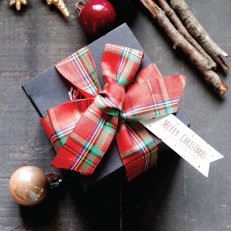 圣诞节 交换礼物 手工果酱礼盒   圣诞礼物 (苏格兰纹-小) - 果酱/抹酱 - 玻璃 
