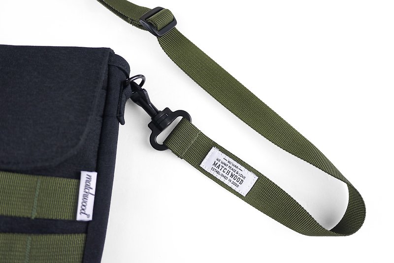 加购-火柴木设计 Matchwood 绿背带 1280以上包款即可优惠180加购 - 相机包/相机袋 - 尼龙 绿色