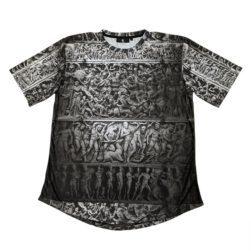 BC200 棉感T - 男装上衣/T 恤 - 聚酯纤维 黑色