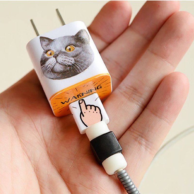 苹果 卡通 宠物 数据线充电头贴纸充电器贴纸 - 其他 - 其他材质 