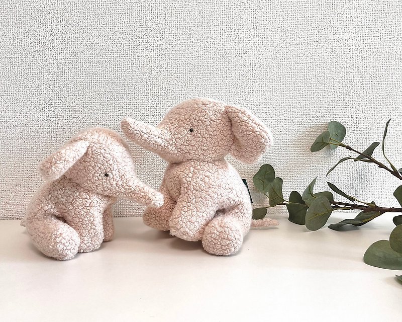 elephant ( baby pink ) - 玩具/玩偶 - 其他材质 粉红色